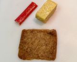 寿司型でオープンいなり(ニワトリちゃん)作り方1写真