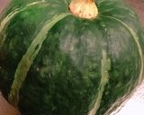 丸ごとカボチャグラタン作り方1写真