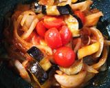 簡単！野菜とベーコンのチーズ玉子ご飯作り方3写真