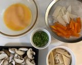 ＊野菜たっぷり具だくさん！たまごスープ＊作り方2写真