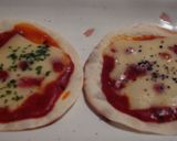 餃子の皮で☆ピザ風作り方6写真