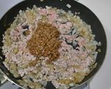 ひき肉納豆のレタス包み作り方2写真