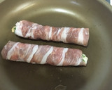 豚肉の野菜巻き 照り焼きソース作り方10写真