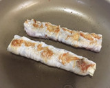 豚肉の野菜巻き 照り焼きソース作り方11写真