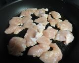 ＊ゆずの砂糖漬けで鶏胸肉炒め＊作り方2写真