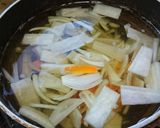 ある物入れちゃって～白だしで☆お吸い物作り方1写真