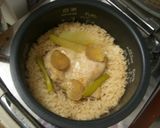 炊飯器におまかせ♪焼肉のタレｄｅ鶏肉ご飯作り方4写真
