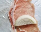 新玉ねぎの肉巻きフライ作り方2写真