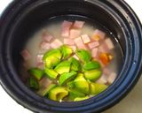 アボカドとベーコンの炊き込みご飯作り方3写真