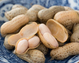 秋限定♪生落花生の炊き込みご飯作り方4写真