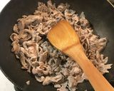 油味噌（豚肉の佃煮）作り方3写真