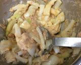 ツナと玉葱のポットン揚げ(焼き)作り方3写真
