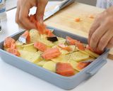 秋鮭とじゃがいもの濃厚グラタン作り方5写真