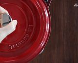 中華粥と裂った鶏肉作り方6写真