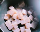 圧力鍋で！こんにゃくと柔らか豚肉の角煮作り方3写真