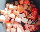 圧力鍋で！こんにゃくと柔らか豚肉の角煮作り方6写真