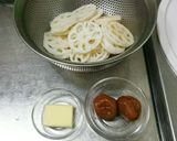 美容と健康に！☆簡単☆れんこんの梅バター作り方3写真