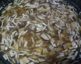 たらこ焼飯オムライスのキノコあんかけ作り方4写真