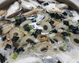 鱧と椎茸の土瓶蒸し風おつゆ作り方4写真