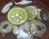 鱧と椎茸の土瓶蒸し風おつゆ作り方6写真
