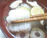 鱧と椎茸の土瓶蒸し風おつゆ作り方7写真