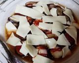レンチン茄子とひき肉チーズ簡単作り方5写真