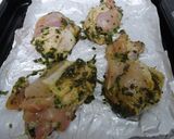 鶏もも肉のバジル漬けグリル作り方4写真