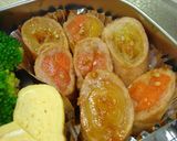 菜の花✿お肉でまきまき作り方5写真