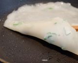台湾朝食定番・もちもち蛋餅ダンビン作り方4写真