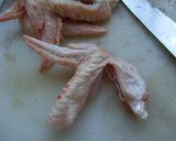 鳥手羽のごぼう煮作り方1写真