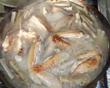 鳥手羽のごぼう煮作り方3写真