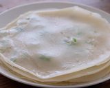 台湾朝食定番・もちもち蛋餅ダンビン作り方5写真