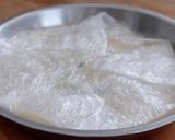 台湾朝食定番・もちもち蛋餅ダンビン作り方6写真