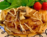 簡単！豆腐ハンバーグ☆和風きのこソース作り方13写真