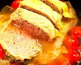 ロールキャベツa la ロールケーキ⁉️作り方8写真