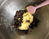 量少なめ チョコレートチャンククッキー作り方5写真