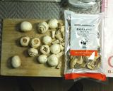 秋です。ポルチーニのクリームパスタ作り方3写真
