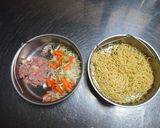 ペヤングボトルソースと生麺で作る焼きそば作り方2写真