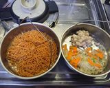 ペヤングボトルソースと生麺で作る焼きそば作り方4写真