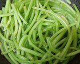 しゃきっと旨い❗芋づるの塩きんぴら作り方4写真
