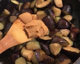 ほぼ、茄子と調味料だけの茄子味噌炒め作り方5写真