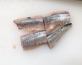 秋刀魚とニラの卵とじ作り方5写真
