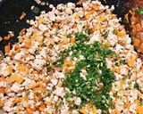 野菜とりそぼろ丼作り方2写真