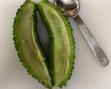 ゴーヤとコーンの鶏つくね揚げ作り方1写真