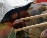 むき甘栗の食べ方♥割り箸で指先汚れしらず作り方2写真