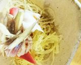 糸瓜(そうめんカボチャ)のゆで方作り方13写真