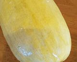 糸瓜(そうめんカボチャ)のゆで方作り方1写真