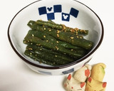 簡単★甘めのインゲンのごま和え♬作り方7写真