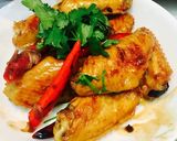 人気!中華料理!コーラ鶏手羽中(^。^)作り方6写真