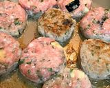コロコロ茄子入り☆秋の味わいハンバーグ作り方5写真